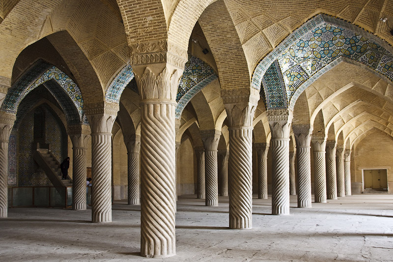 В мечети в Ширазе